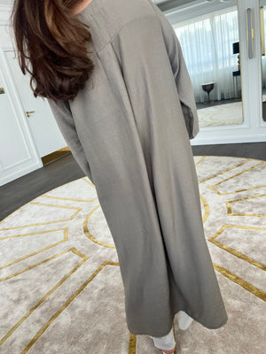 Open image in slideshow, Longline Panel Kaftan Coord
